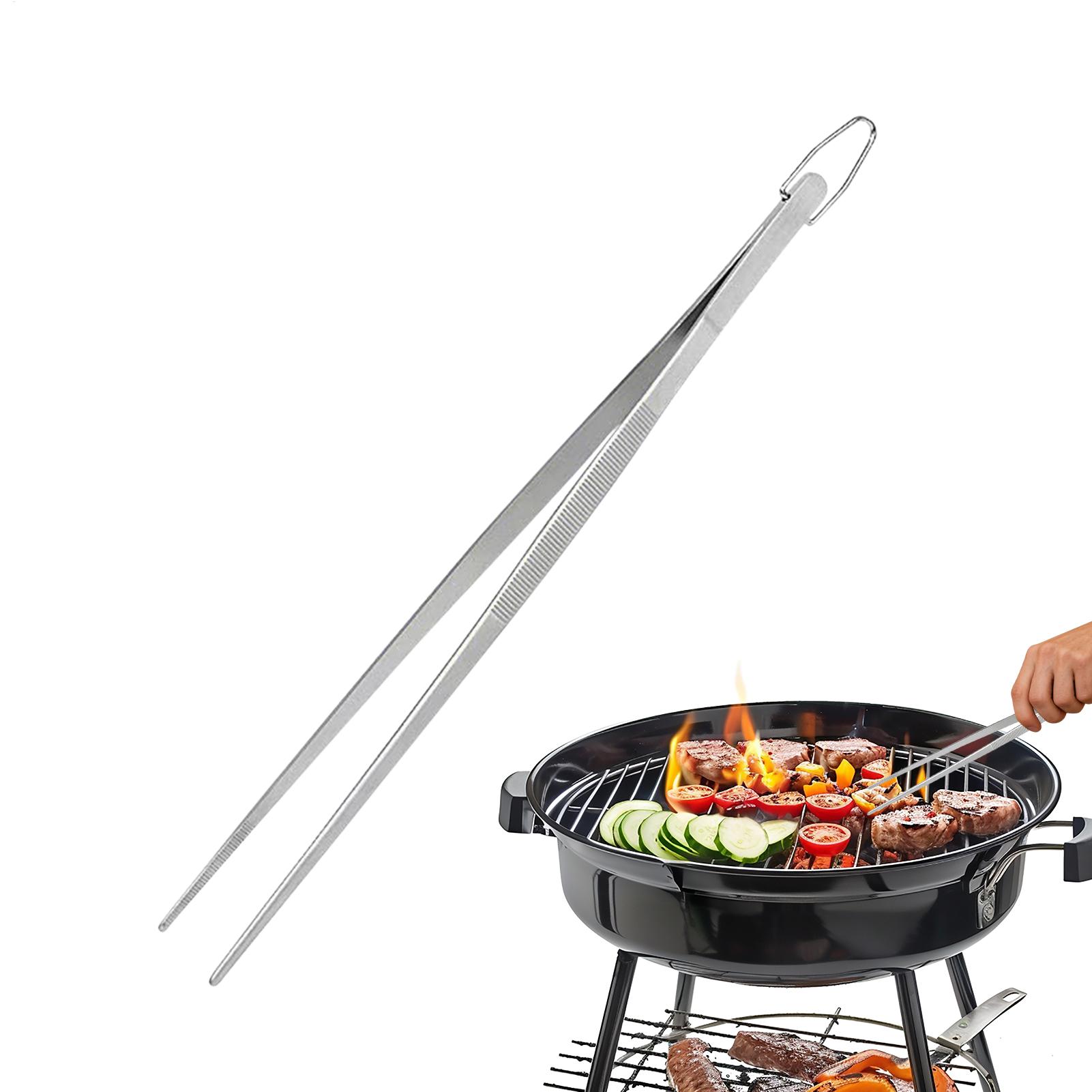 Food Snacks Restaurant - Kochzange, Pinzette, Lebensmittelzange zum Kochen, Metall-Grillzange