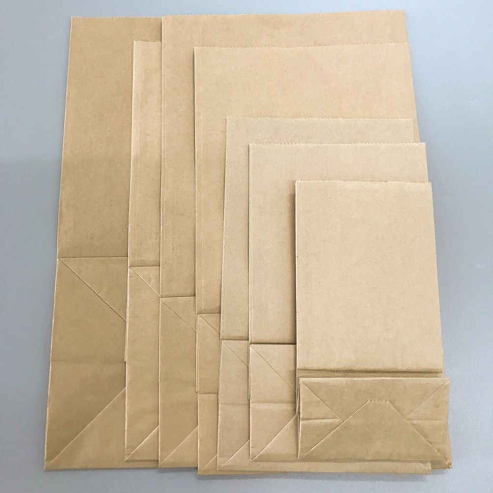 Snacks Food Usa - 100 Stück Kraftpapiertüten, kleine Größe, großer