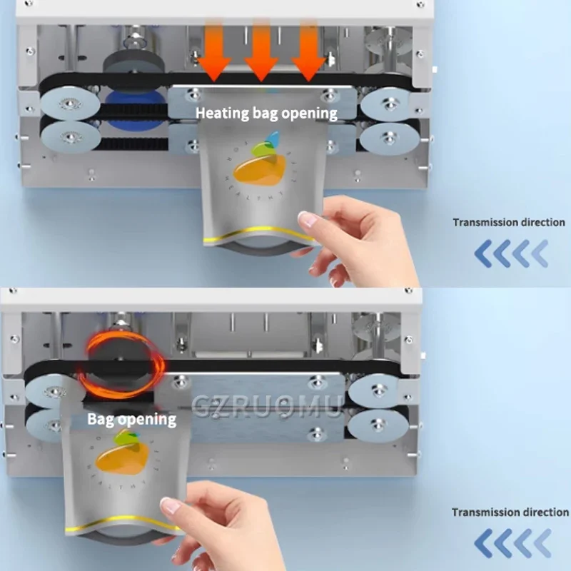 Quick Food Snacks - GLF-100 Vollautomatische Versiegelungsmaschine für Süßigkeiten-Plastikbeutel Backwaren-Verpackungsbeutel