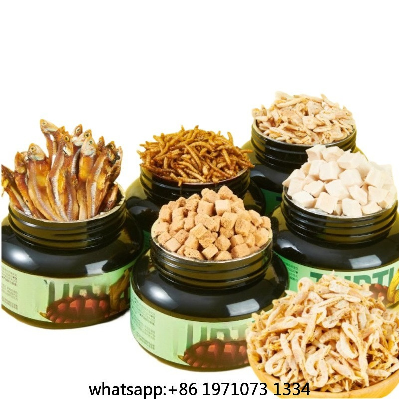 Food Snacks High In Protein - Schildkrötenfutter Gesundheit Hochprotein Schildkröten-Gefriergetrocknete Snacks Getrocknetes