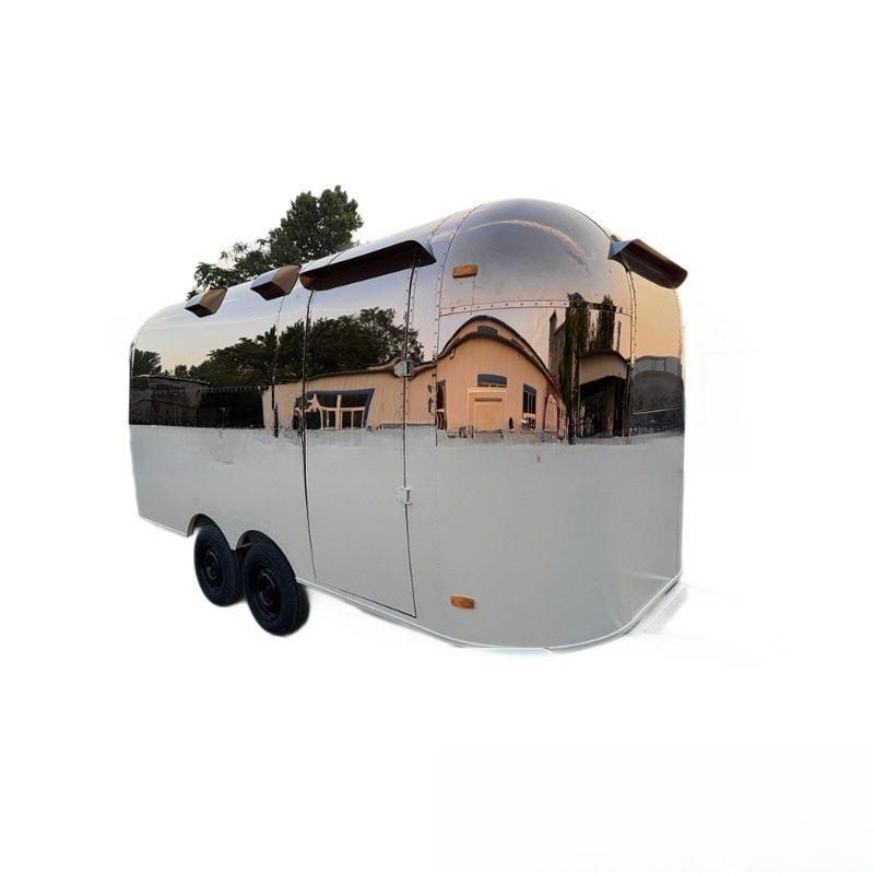 Rv Snacks & Food Zone Surat Menu - Anhänger-Foodtruck Snack-Trailer RV Outdoor-Auto Multifunktionaler Kaffee-Mobilverkaufswagen