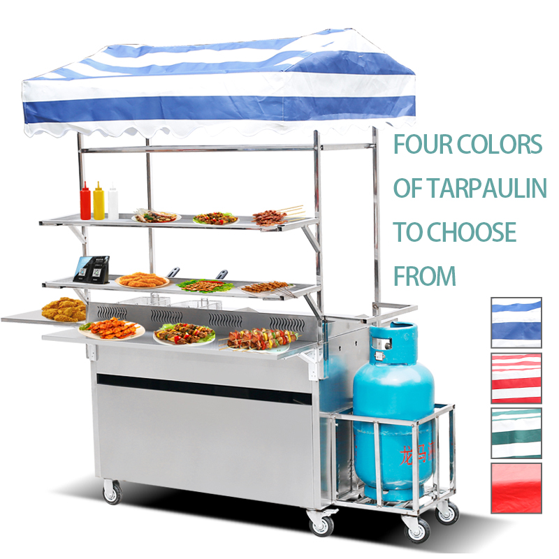 Konvertierbare Gas-Snack-Wagen – Snacks Food Stall Bewertung und Preis