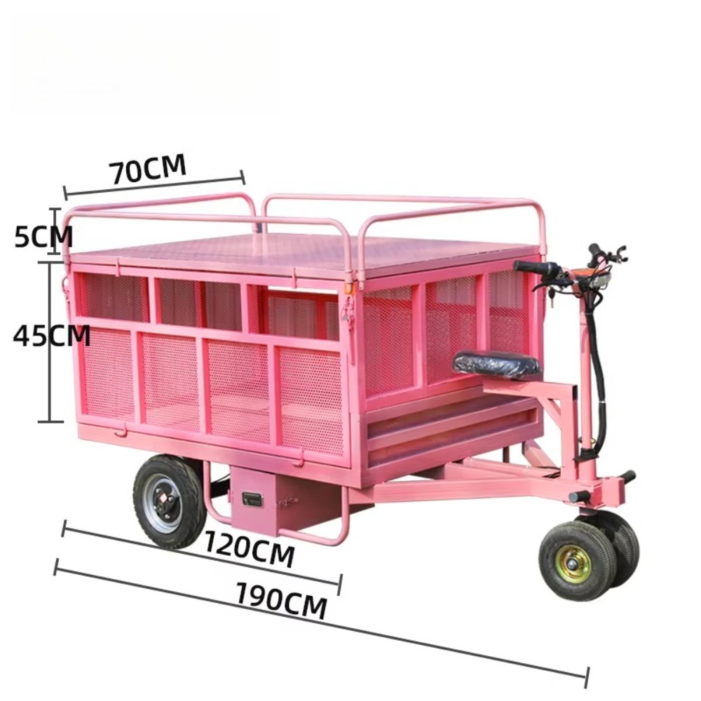 3-Rad Elektro-Flachkarren mit  – Snacks Food Stall Bewertung und Preis