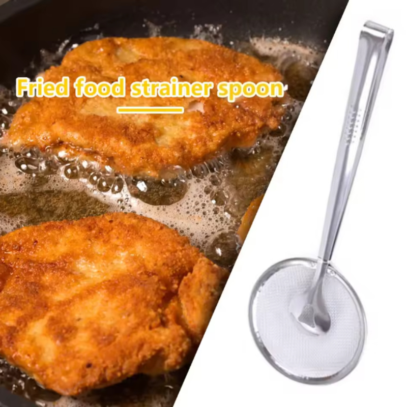 1pc Schnelle Öl Sieb Edelstahl – Quick Food Snacks Bewertung und Preis
