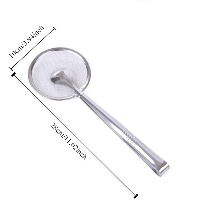 1pc Schnelle Öl Sieb Edelstahl – Quick Food Snacks Bewertung und Preis