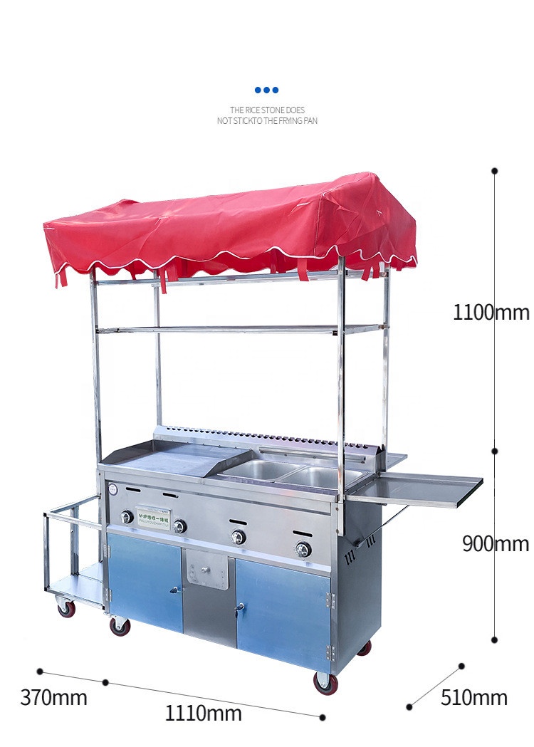Mobiler Food Truck-Anhänger au – Quick Food Snacks Bewertung und Preis