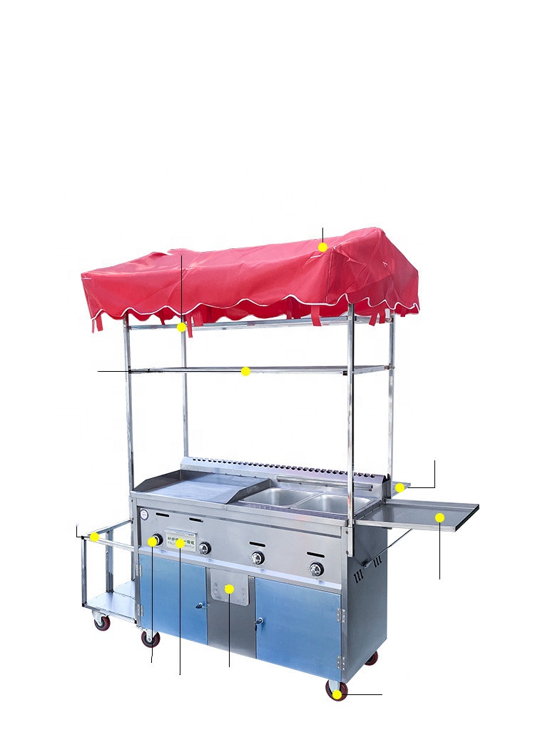 Mobiler Food Truck-Anhänger au – Quick Food Snacks Bewertung und Preis