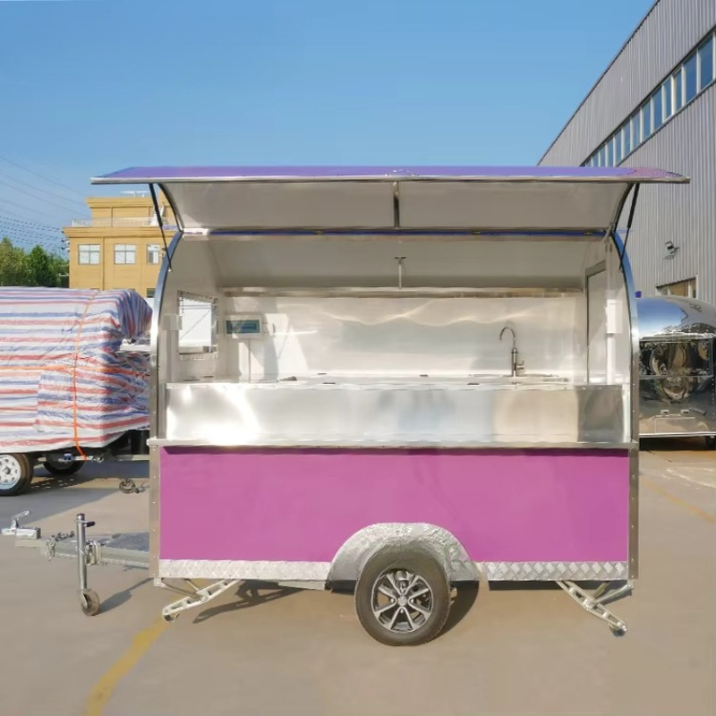 Outdoor-Imbisswagen, Verkaufss – Snacks Food Stall Bewertung und Preis