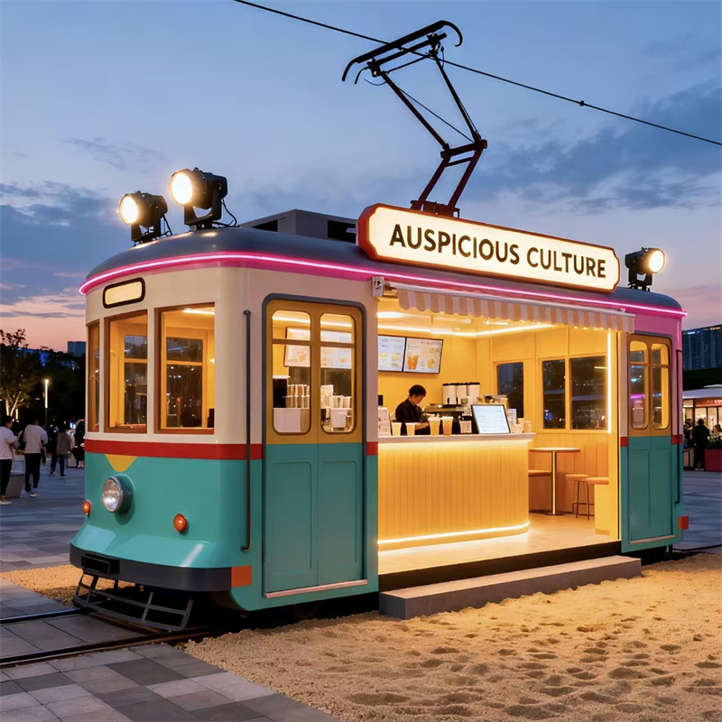 【Neues Design】Europäischer Vin – Snacks Food Stall Bewertung und Preis