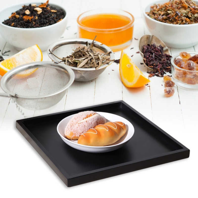Quadratisches Serviertablett a – Food Snacks Restaurant Bewertung und Preis