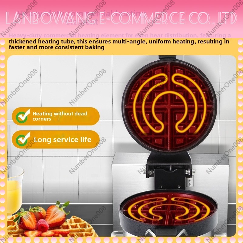 Rotierender Waffeleisen-Grill, – Snacks Food Stall Bewertung und Preis