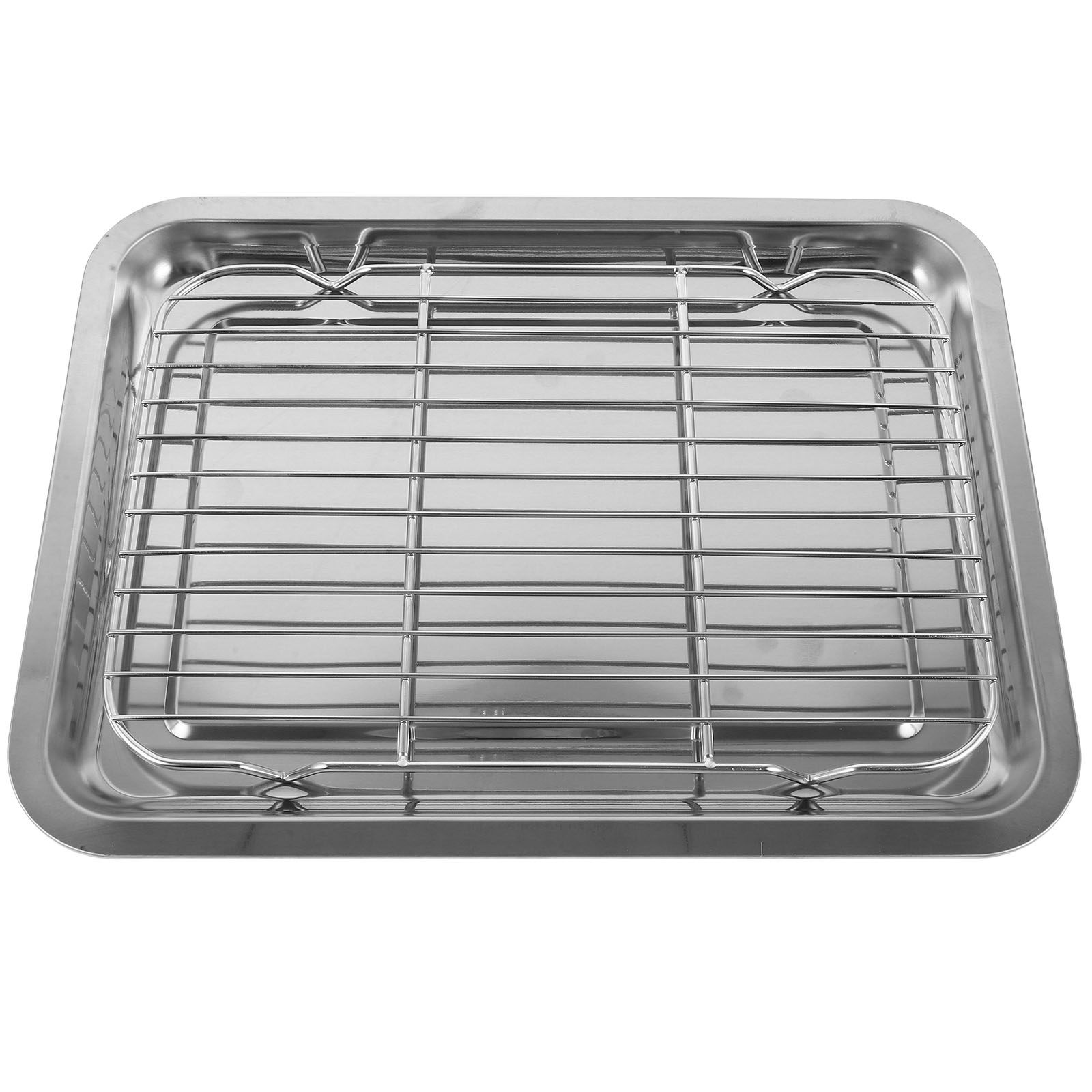 1 Set Edelstahl-Backrost, Abkü – Food Snacks Restaurant Bewertung und Preis