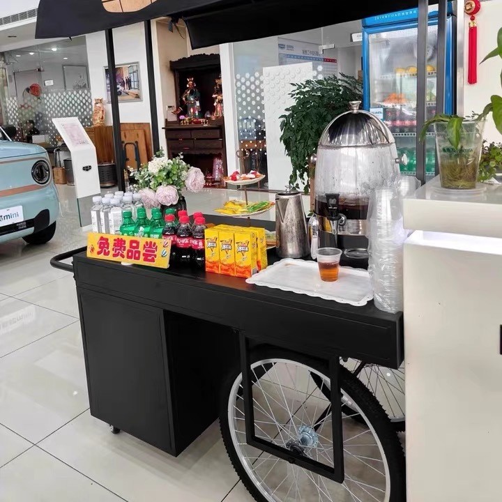 Anpassbarer Imbisswagen, mobil – Snacks Food Stall Bewertung und Preis