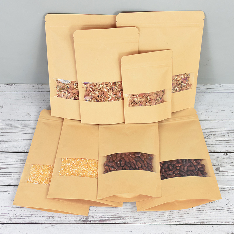 20/50 stücke Kraft Papier Zip- – Food Snacks For Christmas Bewertung und Preis