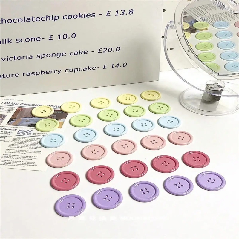 6 Stück Bonbonfarbene Knopf-Kü – Candy Sour Strip Bewertung und Preis