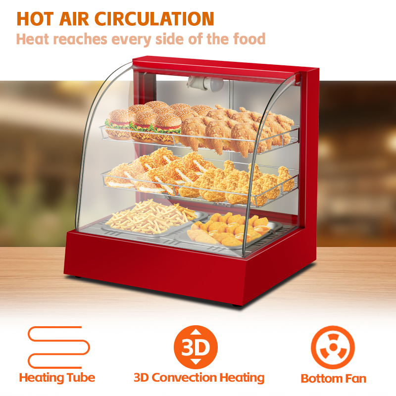 Elektrische Warmhaltevitrine f – Food Snacks Restaurant Bewertung und Preis